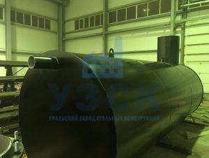 Резервуар горизонтальный стальной наземный в Нижнекамске