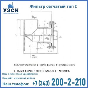 Фильтр сетчатый ФС по Т-ММ-11-2003 в Нижнекамске