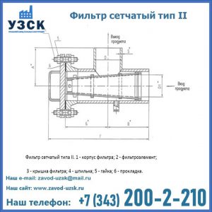 Фильтр сетчатый ФС по Т-ММ-11-2003 в Нижнекамске