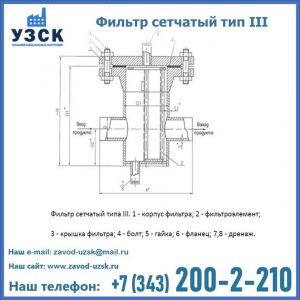 Фильтр сетчатый ФС по Т-ММ-11-2003 в Нижнекамске