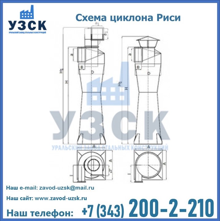 Циклоны Риси в Нижнекамске