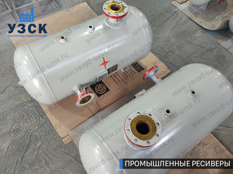 фотография промышленных ресиверовдля газа Нижнекамск